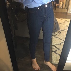 Super stretchy dark jeggings NWOT